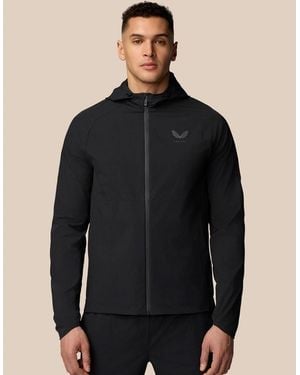 Castore Branded Elastic Wind Jacket - Black