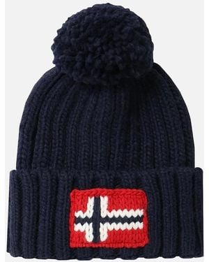 Napapijri Semiury 5 Beanie Hat Marine - Blue