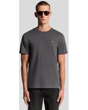 Lyle & Scott Cotton Crew Neck T-Shirt - Grey