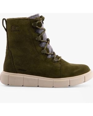 Sorel Explorer Iii Joan Winter Boots - Green