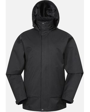 Mountain Warehouse Shale Waterproof Jacket - Black