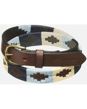 Pampeano Skinny Sereno Belt - Metallic