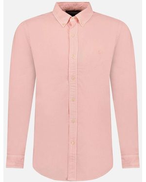 Polo Ralph Lauren Ralph Lauren Custom Fit Long Sleeve Sport Shirt - Pink