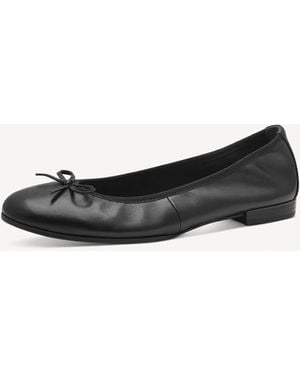 Tamaris 1-22116-41-001 Ballet Pump Leather - Black