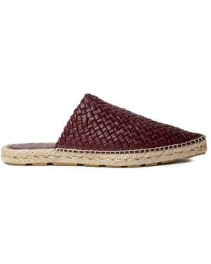 スニーカー BOTTEGA VENETA Espadrilles Women Leather Brown Bottega Veneta Espadrille shoes and sandals for Women