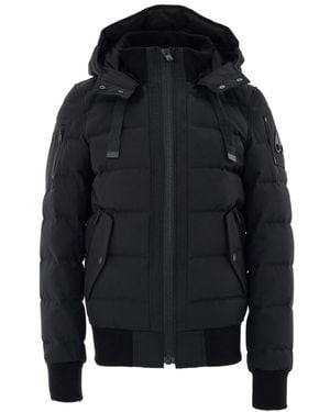 Moose Knuckles Giubbino Bomber Imbottito - Blue