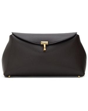 TOTEME Borsa Clutch A Spalla T-Lock - Nero