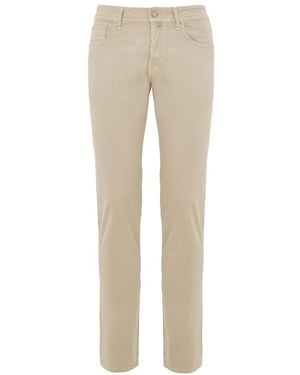 Jacob Cohen Pantaloni Bard - Natural