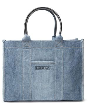 Balenciaga Borsa A Mano Hardware Tote - Blu