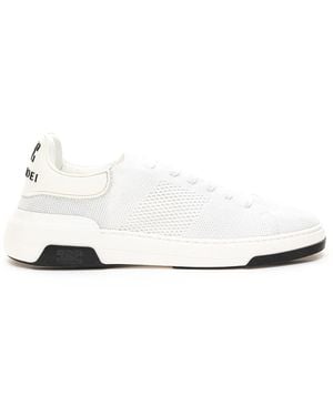 Casadei Knitted Lowtop Trainers - White