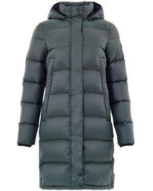 Moose Knuckles Piumino Imbottito Lungo - Grey