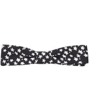 Dolce & Gabbana Silk Bowtie Accessory - Black
