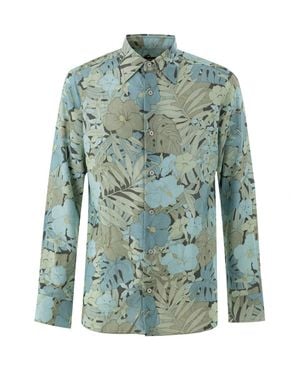 Tom Ford Floral Print Shirt - Green