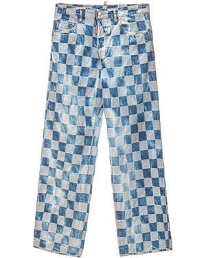 DSquared² Jeans Check San Diego - Blue