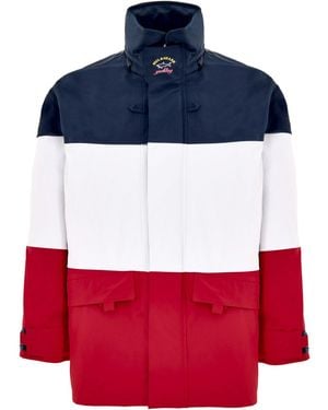 Paul & Shark Giubbino Color Block Typhoon Shark Trust - Rosso