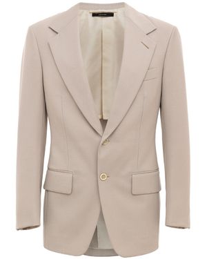 Tom Ford Giacca Monopetto Uomo - Neutro