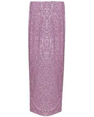 Tom Ford Gonna Di Paillettes Lunga - Purple