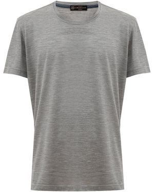 Corneliani Silk T-Shirt - Grey