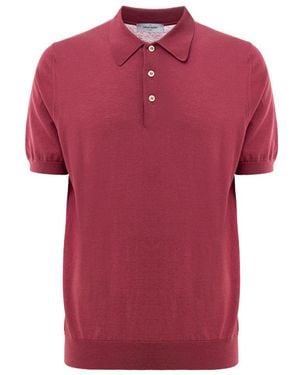 Gran Sasso Polo Classica Knitting Pattern - Pink