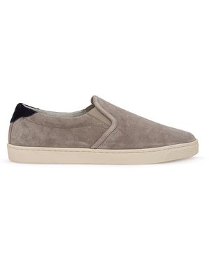 Brunello Cucinelli Suede Slip-Ons By - Multicolour