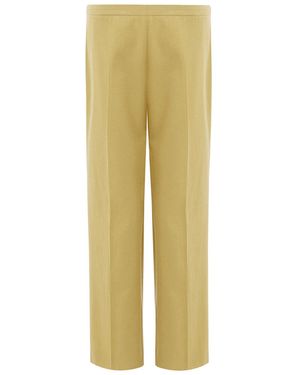 Lardini Yellow Cotton Chino Pants