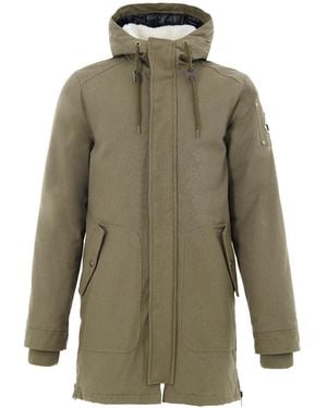 Moose Knuckles Giubbino Parka Lungo - Green