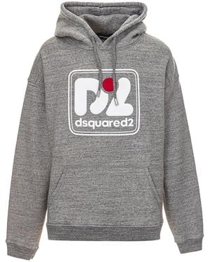 DSquared² Over Fit Hercalina Sweatshirt - Grey