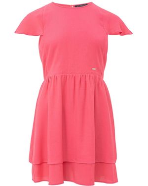 ARMANI EXCHANGE Fuchsia Mini Dress - Pink