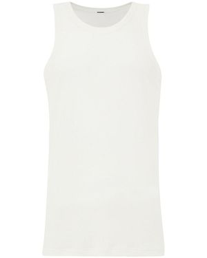 Jil Sander Canotta Bianca - White