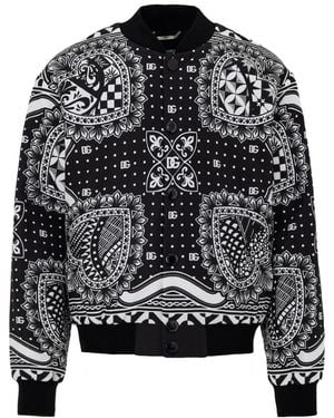Dolce & Gabbana Bomber Jackets - Black
