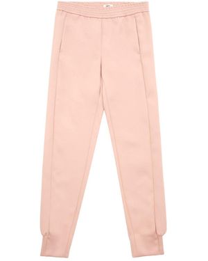 Lardini Pink Tech Textile Trousers - Multicolour