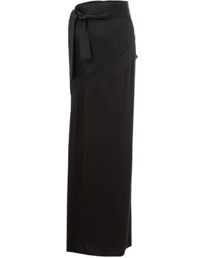 Tom Ford Extra Long Skirt - Black