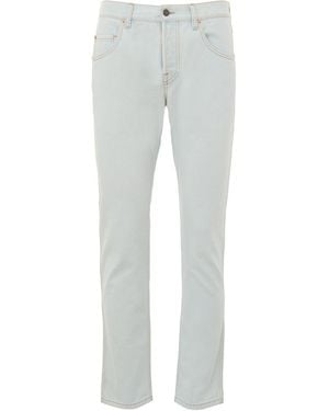 Gucci Jeans Denim Chiaro Relaxed Fit - Grigio