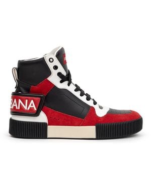 Dolce & Gabbana High-Top Trainers - Red