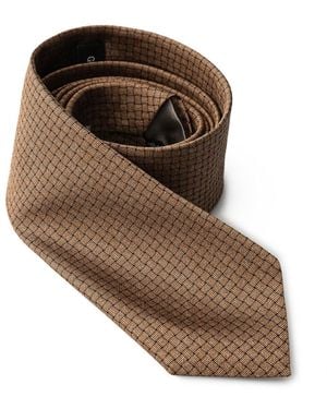 Giorgio Armani Cravatta Bronzo - Marrone