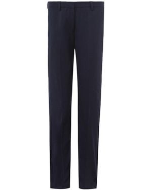 Lardini Blue Wool Trousers