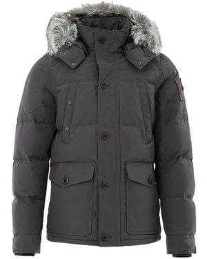 Moose Knuckles Giubbino Field Jacket - Grey