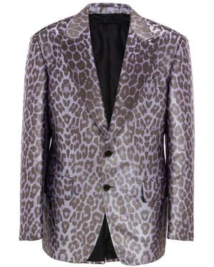 Tom Ford Giacca Monopetto Uomo - Brown