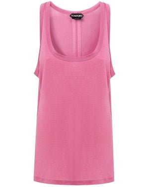 Tom Ford Top Smanicato - Rosa