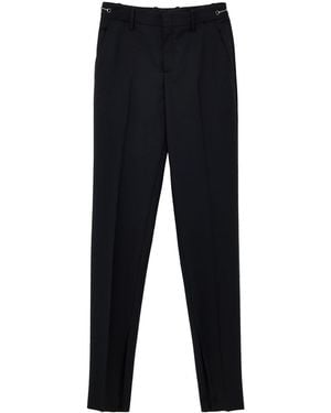 Gucci Pantalone Sartoriale Con Dettaglio Metallico - Black