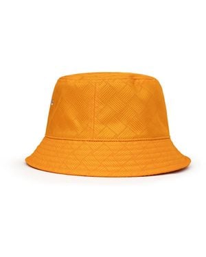 Bottega Veneta Cappello Cloche Pescatore - Orange