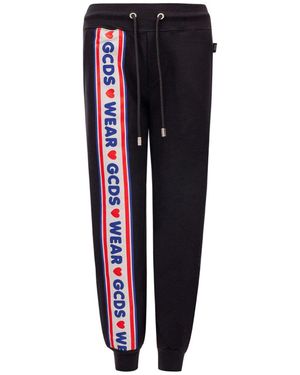 Gcds Wear Joggers Tape Detail - Blue