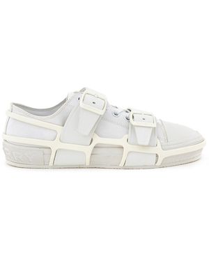 Burberry Arthur Bucklestrap Trainer - White