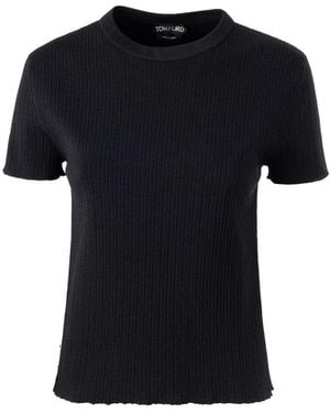 Tom Ford Elasticized Shirt - Black