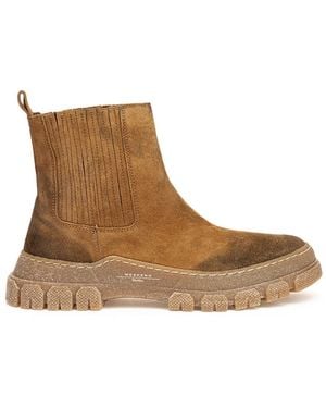 Weekend by Maxmara Suede Boots Genepi - Brown