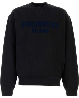 スウェット・トレーナー Dsquared Graphite Cotton Sweatshirt Sweatshirts | DSQUARED2.