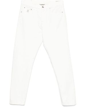 Brunello Cucinelli Denim Cotton Jeans - White