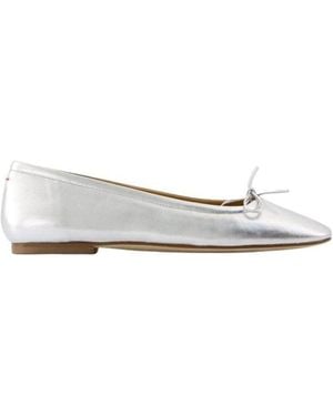Aeyde Delfina Ballet Sandal - White