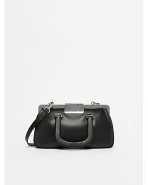 Max Mara Leather Handbag - Black