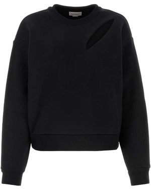 McQueen Cotton Sweatshirt - Blue